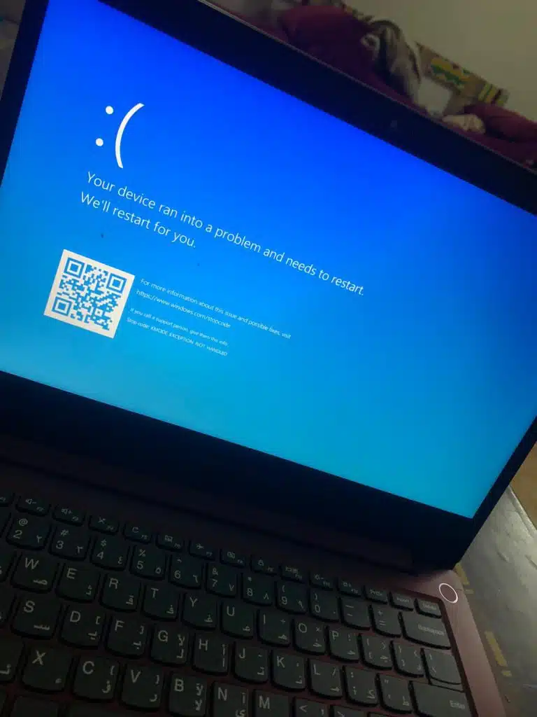 حل مشكلة الشاشة الزرقاء في نظام التشغيل Windows 10