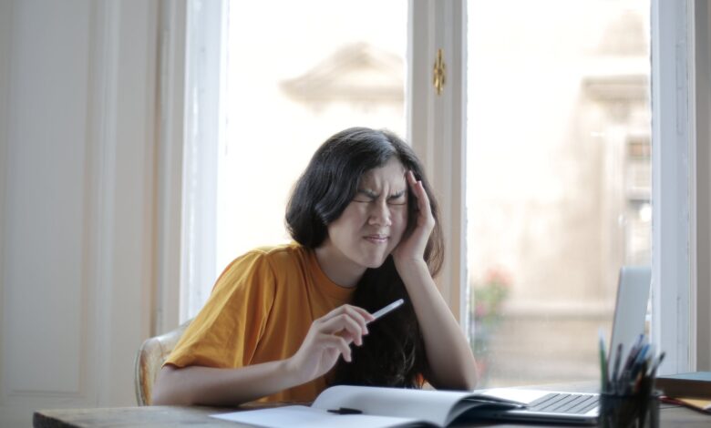 أنواع الصداع
