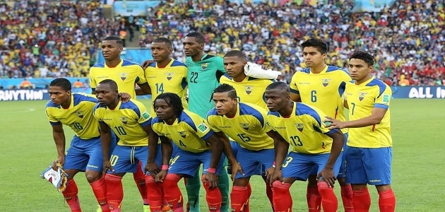 تشكيلة الإكوادور أمام السنغال