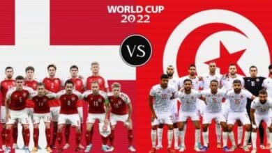 موعد مباراة الدنمارك وتونس في كأس العالم 2022