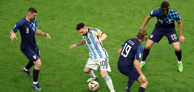أهداف مباراة الأرجنتين وكرواتيا