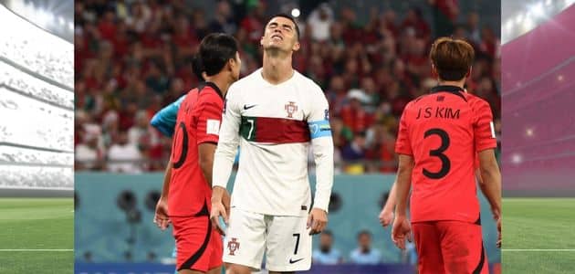 إحصائيات مباراة البرتغال وكوريا
