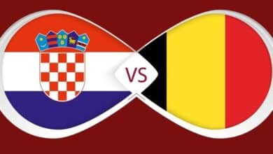 بث مباشر مباراة كرواتيا وبلجيكا