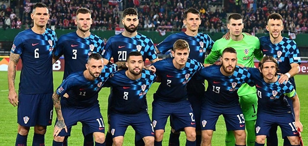 تشكيلة كرواتيا ضد المغرب