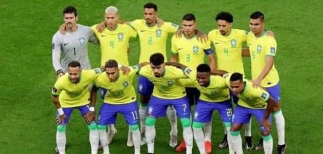 تشكيلة منتخب البرازيل ضد الكاميرون في كأس العالم 2022