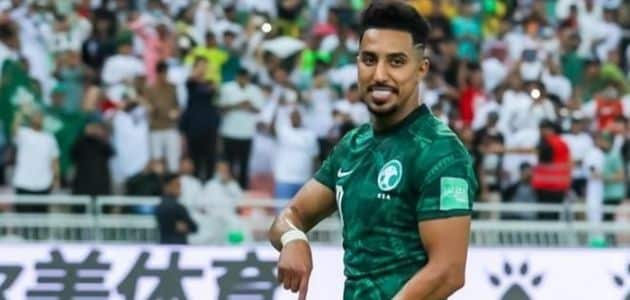 جول سالم الدوسري ضد المكسيك كأس العالم قطر