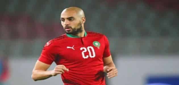 سفيان مرابط لاعب المغرب في كأس العالم قطر