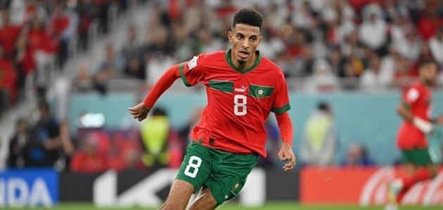 عز الدين أوناحي لاعب المغرب