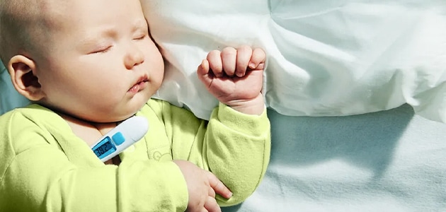 علاج السخونة عند الرضع