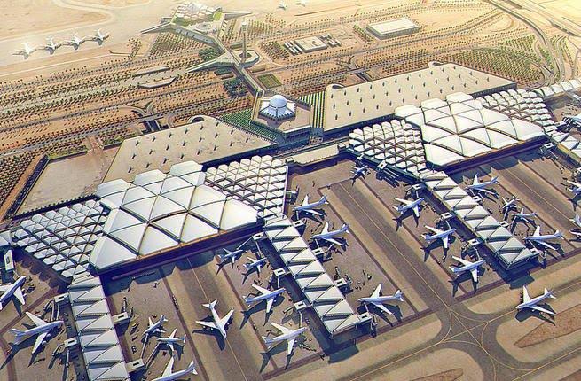 مخطط مطار الملك سلمان الدولي الجديد أين يقع؟