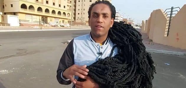 صاحب أطول شعر في مصر