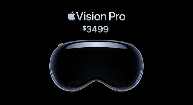 سعر نظارة ابل Apple Vision Pro التي تدعم الواقع المختلط