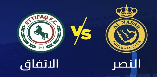 موعد مباراة النصر والاتفاق في الدوري السعودي والقنوات الناقلة