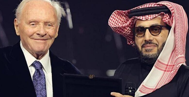 حفل النجم العالمي أنتوني هوبكنز في موسم الرياض بعنوان (Life is A Dream)